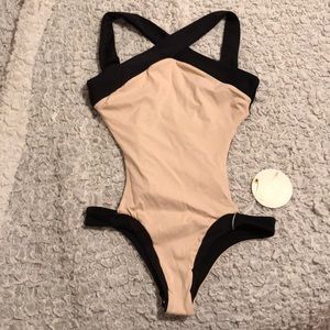 One piece bathing suit